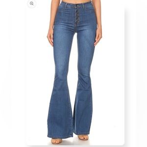 Cowgirl Highrise Flare Jeans size L